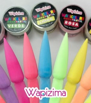 Acrílicos Pasteles neón